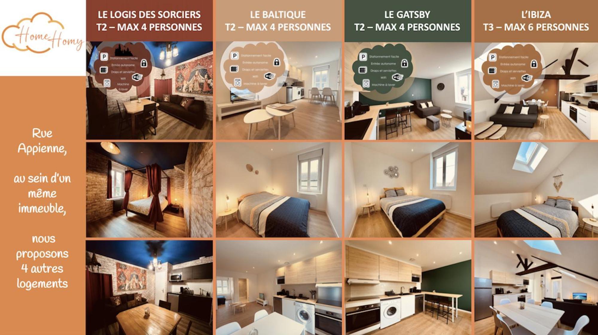 Apartment L'effet - Homy Montlucon